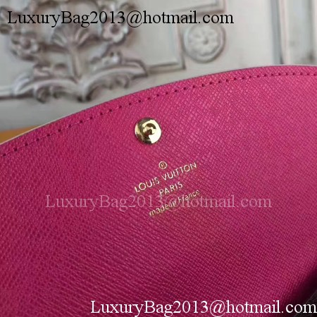 Louis Vuitton Monogram Canvas EMILIE WALLET M64202 Louis Vuitton Monogram Canvas EMILIE WALLET M64202