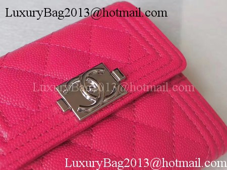 Chanel Matelasse Bi-Fold Wallet Rose Cannage Patterns A48980 Silver Chanel Matelasse Bi-Fold Wallet Rose Cannage Patterns A48980 Silver