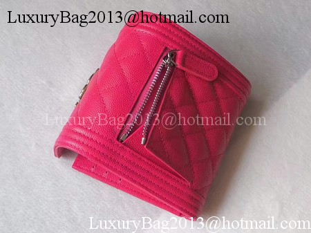Chanel Matelasse Bi-Fold Wallet Rose Cannage Patterns A48980 Silver Chanel Matelasse Bi-Fold Wallet Rose Cannage Patterns A48980 Silver