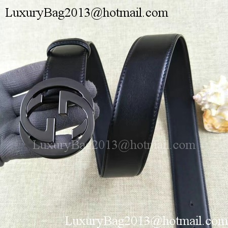 Gucci 38mm Leather Belt GG57049 Black Gucci 38mm Leather Belt GG57049 Black