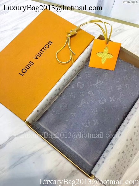 Louis Vuitton Scarf LV2851 Grey Louis Vuitton Scarf LV2851 Grey