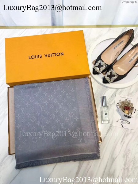 Louis Vuitton Scarf LV2851 Grey Louis Vuitton Scarf LV2851 Grey