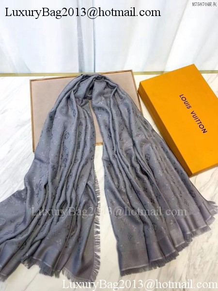 Louis Vuitton Scarf LV2851 Grey Louis Vuitton Scarf LV2851 Grey