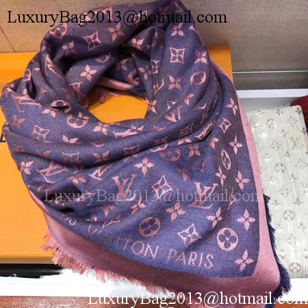 Louis Vuitton MONOGRAM DENIM Scarf M33695 Blue Louis Vuitton MONOGRAM DENIM Scarf M33695 Blue