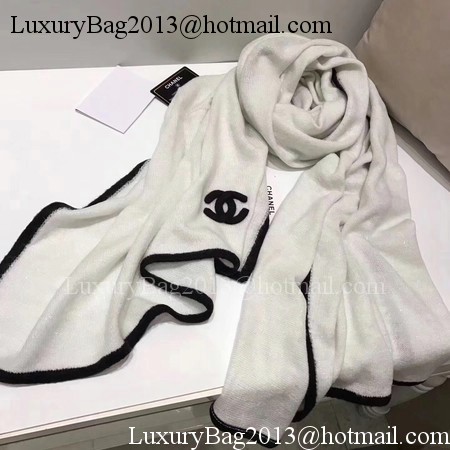 Chanel Scarf A2830 OffWhite Chanel Scarf A2830 OffWhite
