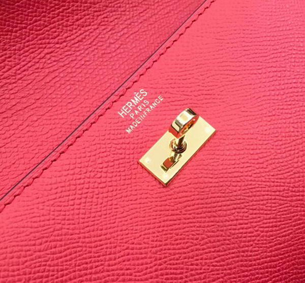 Hermes Kelly Epsom Leather Wallet H4086 Red Hermes Kelly Epsom Leather Wallet H4086 Red