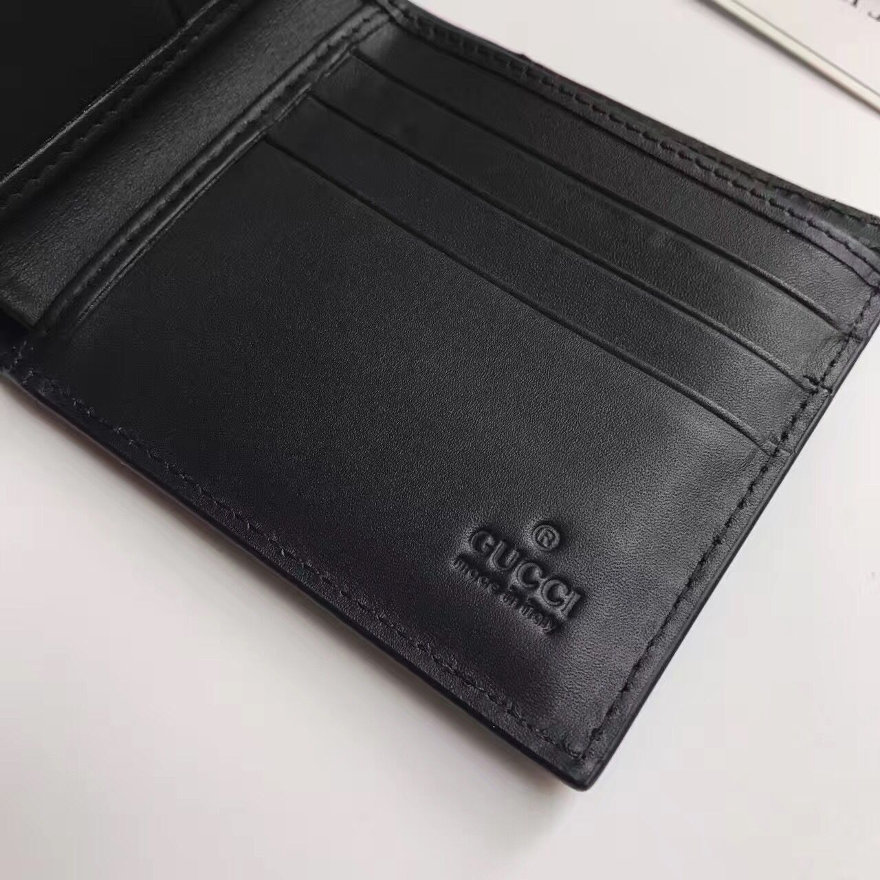 Gucci Calfskin Leather Wallet 476013 Black Gucci Calfskin Leather Wallet 476013 Black