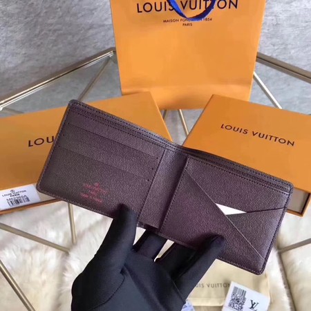 Louis Vuitton Damier Ebene Canvas MULTIPLE WALLET N60895 Louis Vuitton Damier Ebene Canvas MULTIPLE WALLET N60895