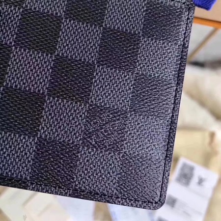 Louis Vuitton Damier Graphite Canvas MULTIPLE WALLET N62663 Louis Vuitton Damier Graphite Canvas MULTIPLE WALLET N62663