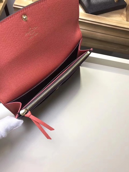 Louis Vuitton Monogram Canvas EMILIE WALLET M61289 Light Red Louis Vuitton Monogram Canvas EMILIE WALLET M61289 Light Red