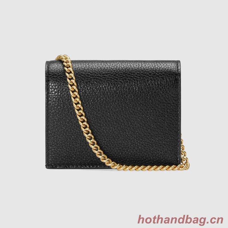 Gucci Zumi Card Holder 570660 Black Gucci Zumi Card Holder 570660 Black
