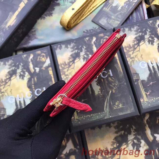 Gucci Card Holder 574804 Red Gucci Card Holder 574804 Red