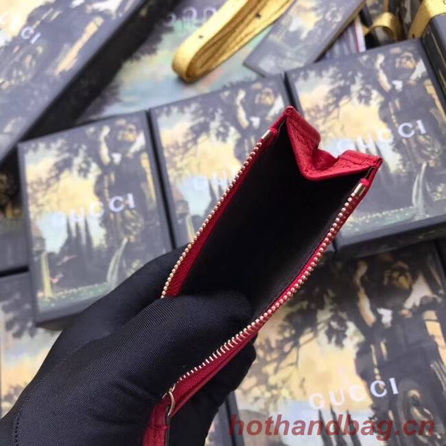 Gucci Card Holder 574804 Red Gucci Card Holder 574804 Red
