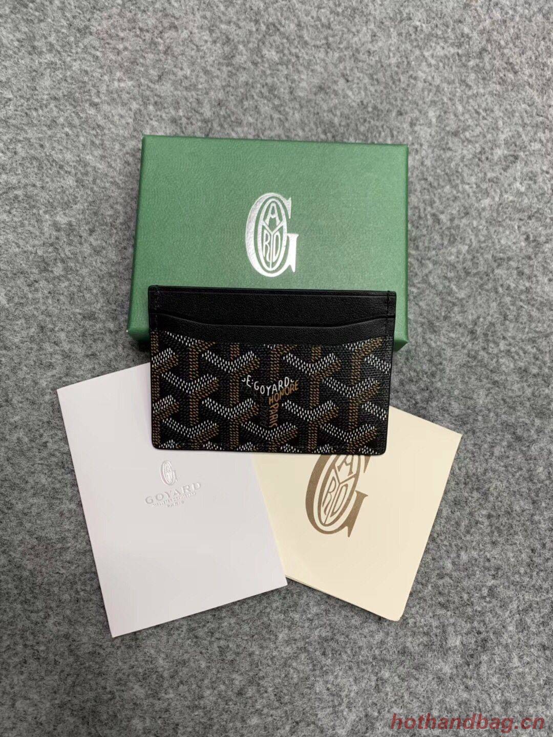Goyard Wallet 9981 black Goyard Wallet 9981 black