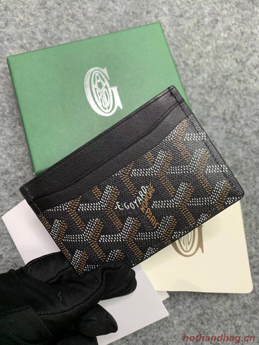 Goyard Wallet 9981 black Goyard Wallet 9981 black