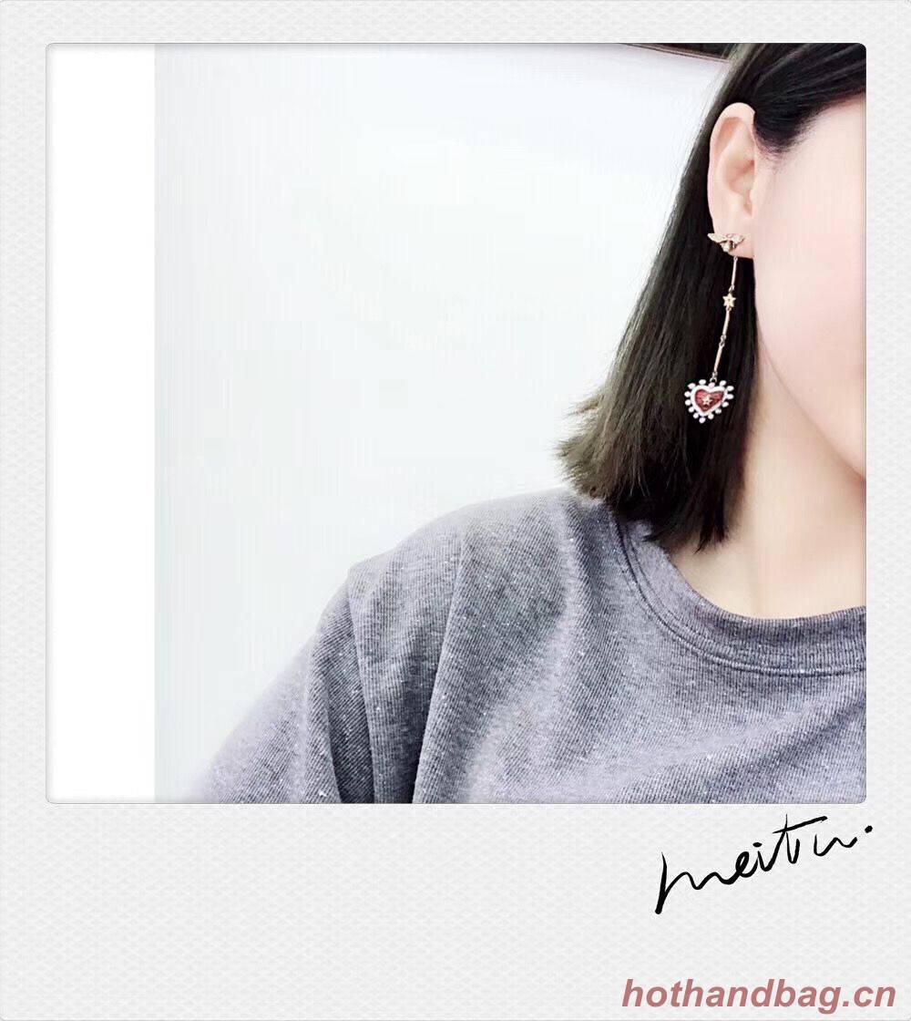 Dior Earrings DIOR4598 Red Dior Earrings DIOR4598 Red