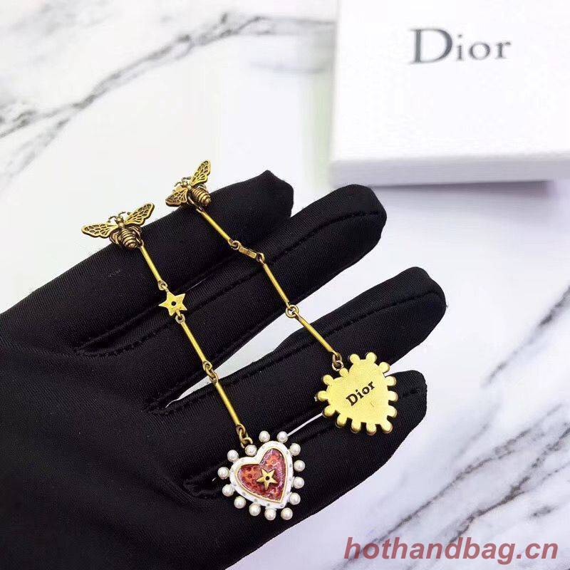 Dior Earrings DIOR4598 Red Dior Earrings DIOR4598 Red