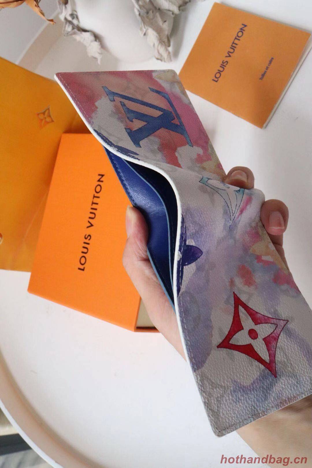 Louis Vuitton SLENDER WALLET M80590 Watercolor Louis Vuitton SLENDER WALLET M80590 Watercolor