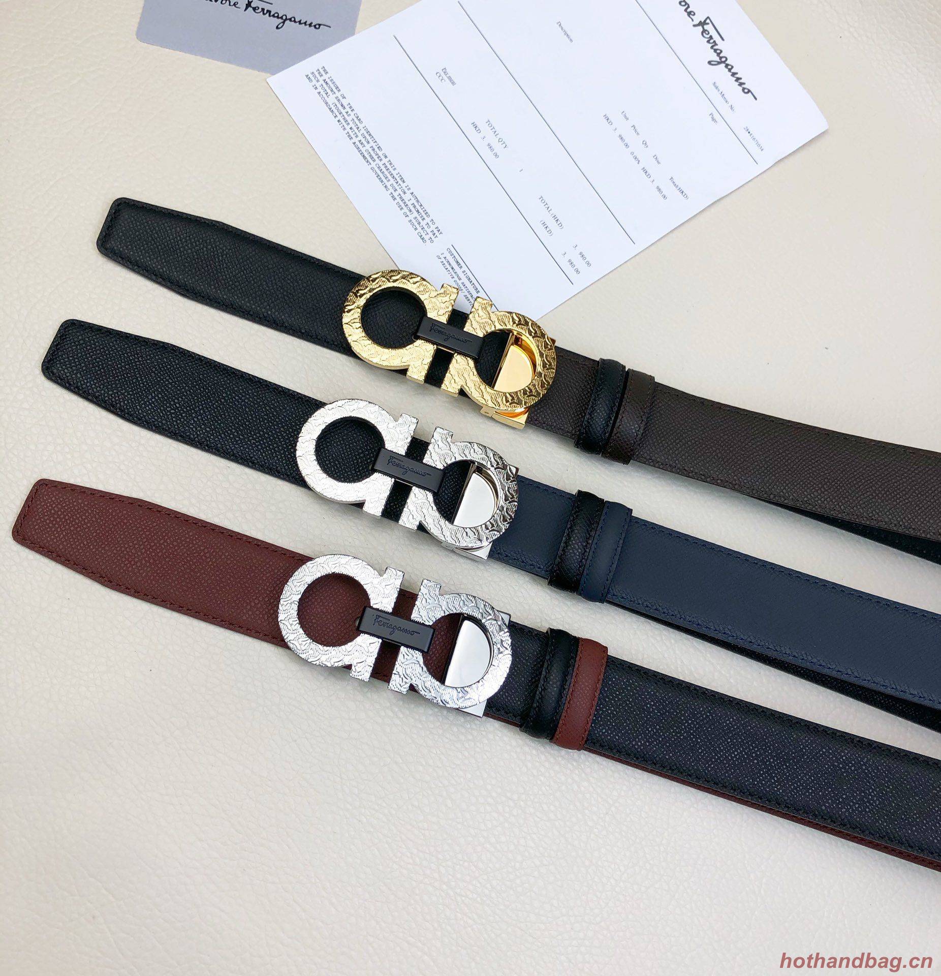 Ferragamo Belt 35MM SFB00015-1 Ferragamo Belt 35MM SFB00015-1