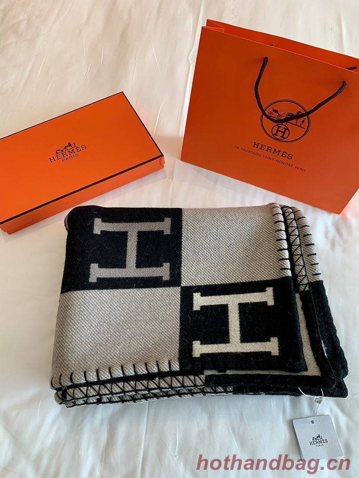 Hermes Lambswool&Cashmere Shawl&Blanket HMB00005 Hermes Lambswool&Cashmere Shawl&Blanket HMB00005