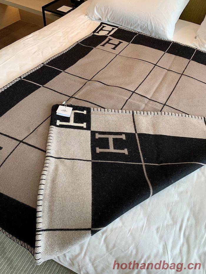 Hermes Lambswool&Cashmere Shawl&Blanket HMB00005 Hermes Lambswool&Cashmere Shawl&Blanket HMB00005