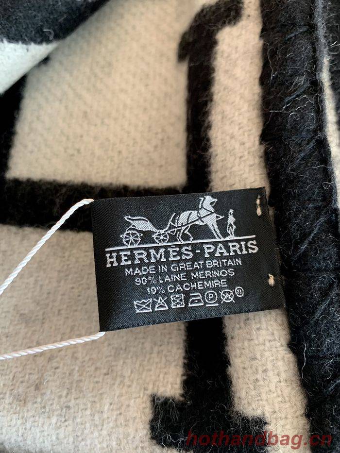 Hermes Lambswool&Cashmere Shawl&Blanket HMB00005 Hermes Lambswool&Cashmere Shawl&Blanket HMB00005