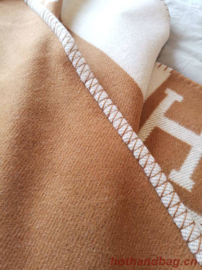 Hermes Lambswool&Cashmere Shawl&Blanket HMB00010 Hermes Lambswool&Cashmere Shawl&Blanket HMB00010