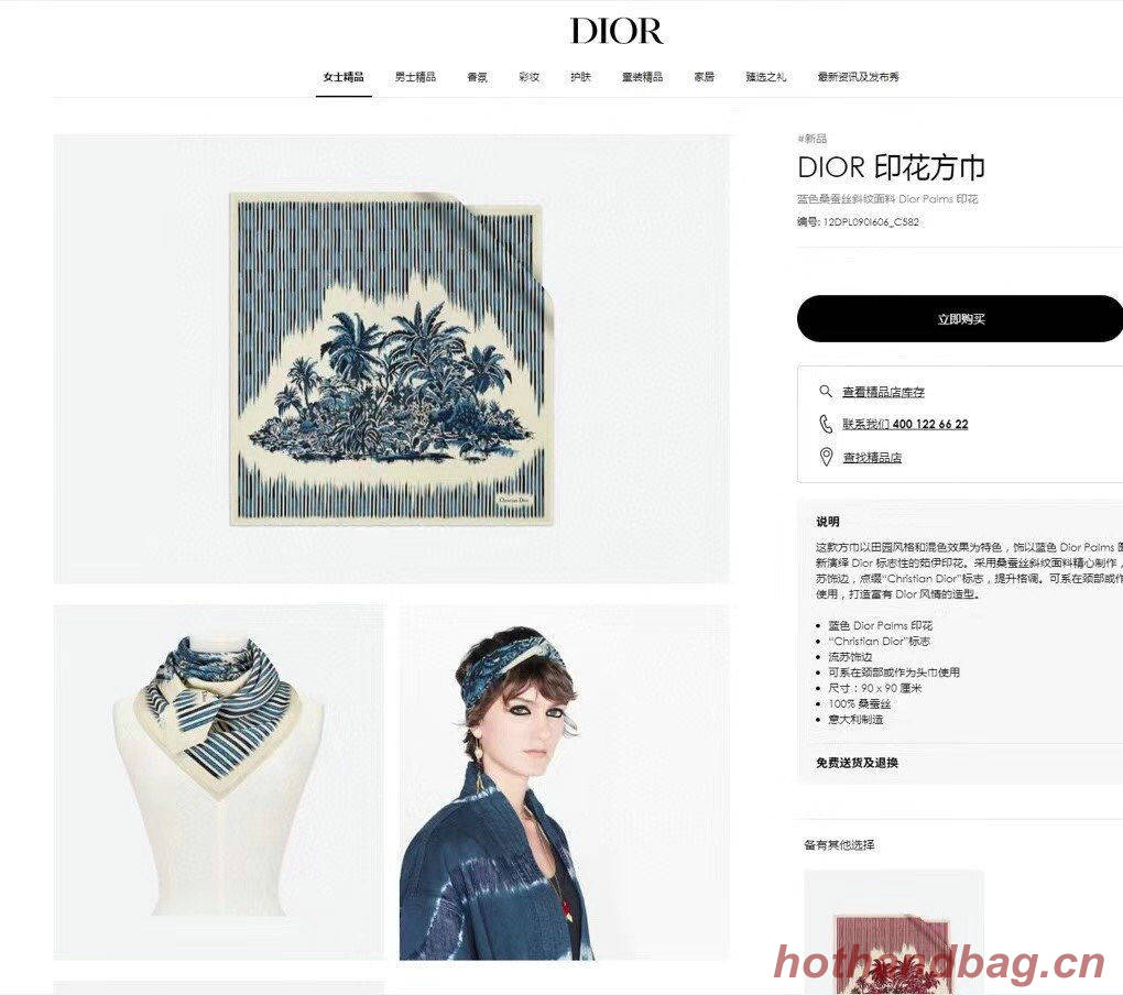 Dior Scarf DIC00046 Dior Scarf DIC00046