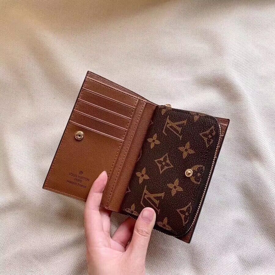 Louis Vuitton Monogram Canvas Wallet 60235 Louis Vuitton Monogram Canvas Wallet 60235