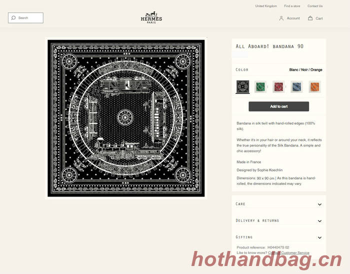 Hermes Scarf HEC00617 Hermes Scarf HEC00617