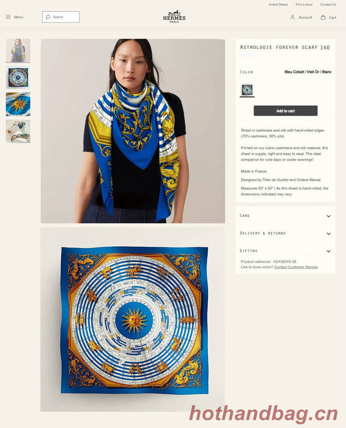 Hermes Scarf HEC00666 Hermes Scarf HEC00666
