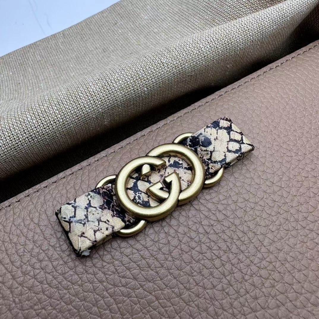 Gucci GG Marmont leather zip around wallet 750458 brown Gucci GG Marmont leather zip around wallet 750458 brown