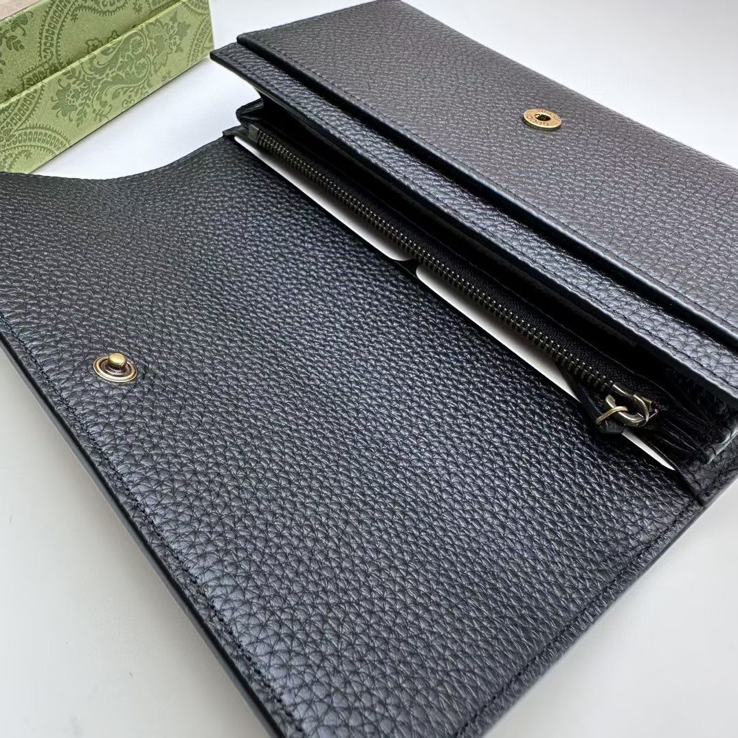 Gucci Ophidia leather wallet 750461 black Gucci Ophidia leather wallet 750461 black