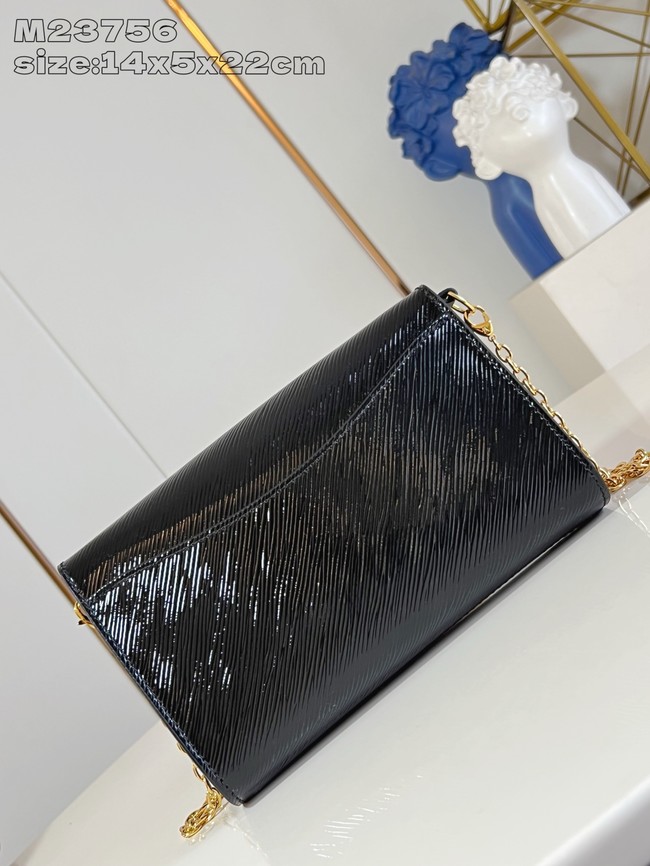 Louis Vuitton Pochette Louise M23756 Black
