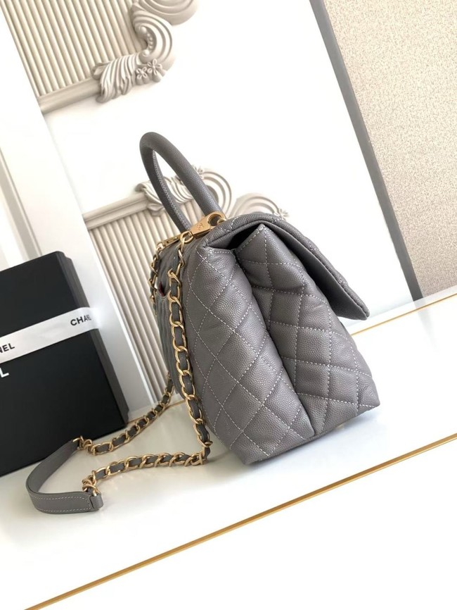 Chanel LARGE FLAP BAG WITH TOP HANDLE 92991-16