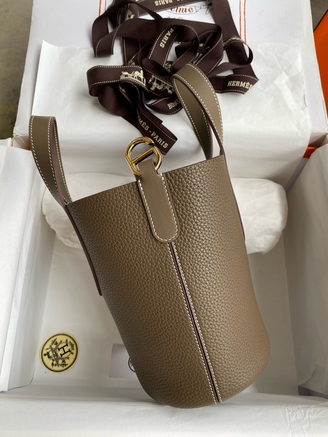 Hermes in the loop Togo Leather Bag H3369-17