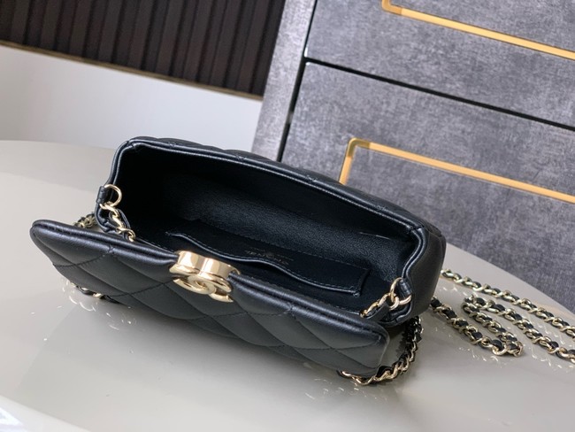 Chanel CLASSIC Original Lambskin 11.12 HANDBAG AS6563 black