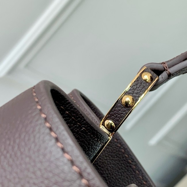 Louis Vuitton Capucines MM Souple M12929 Chocolate
