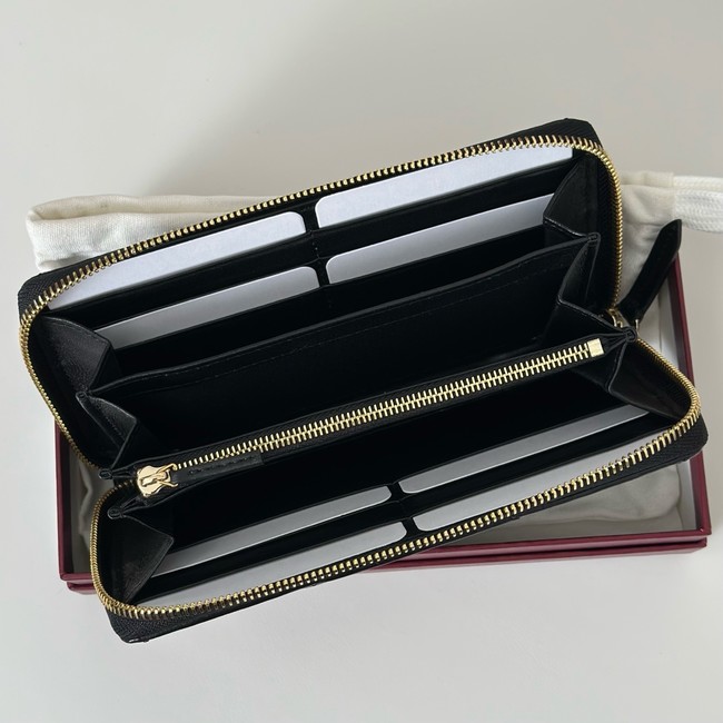 Gucci GG Marmont zip around wallet 837758 black