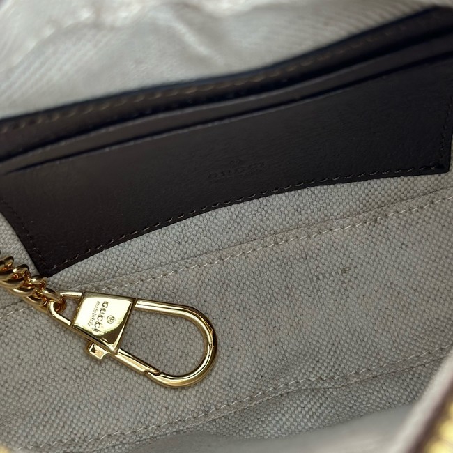 Gucci Ophidia small shoulder bag 772308 brown