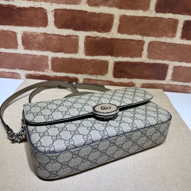 Gucci PETITE GG SMALL SHOULDER BAG 739721 brown