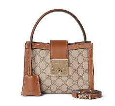 Gucci Padlock small top handle bag 841653 brown Gucci Padlock small top handle bag 841653 brown