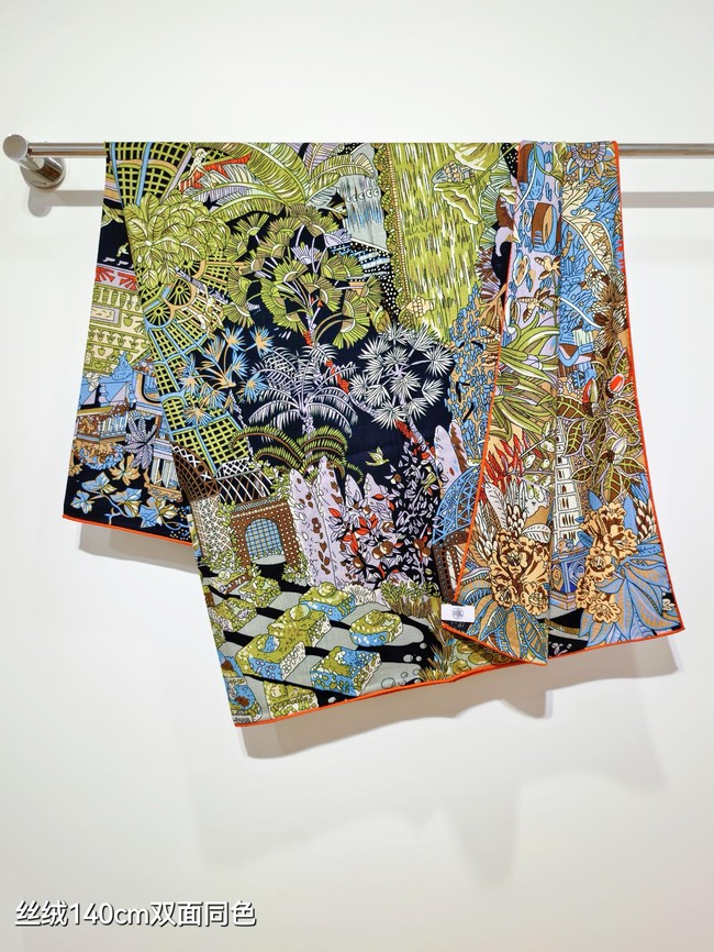 Hermes Shawl Cashmere and Silk KY134