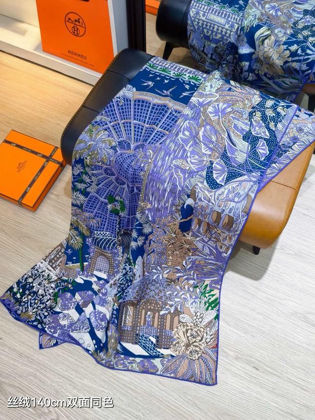 Hermes Shawl Cashmere and Silk KY135