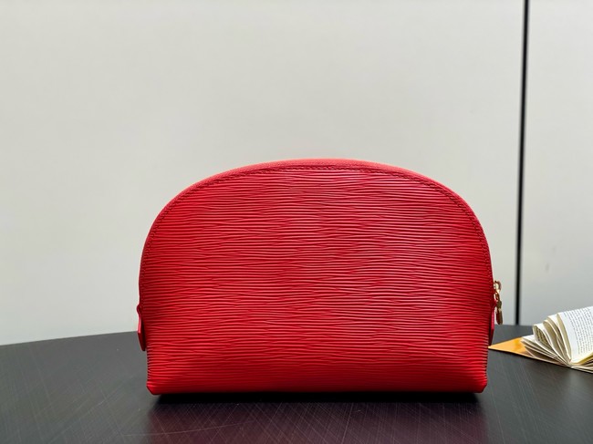Louis Vuitton NEW Cosmetic Pouch PM M15201 red