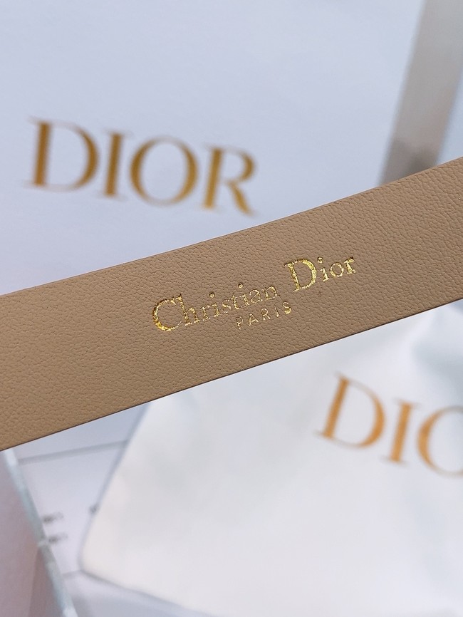 Dior 30 Montaigne Lucky Charms Belt Smooth Calfskin 18MM B0159