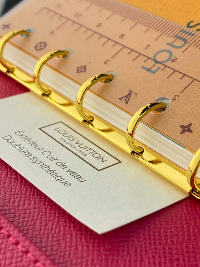 Louis Vuitton Small Ring Agenda Cover CUSTOMIZABLE R20005-6