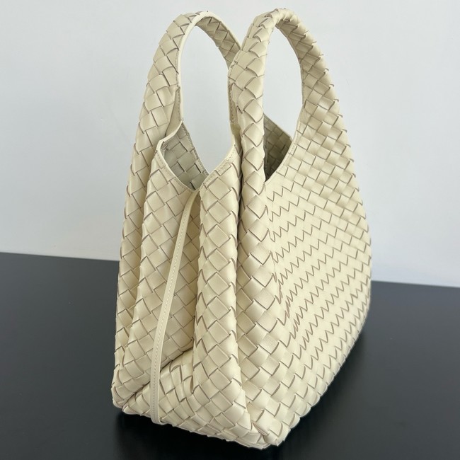 Bottega Veneta Large Campana Dark barolo 844250 Sea salt