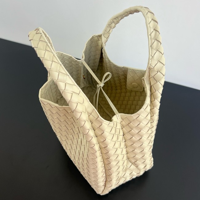 Bottega Veneta Large Campana Dark barolo 844250 Sea salt