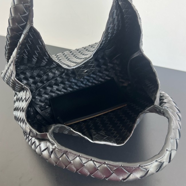 Bottega Veneta Large Campana Dark barolo 844250 black
